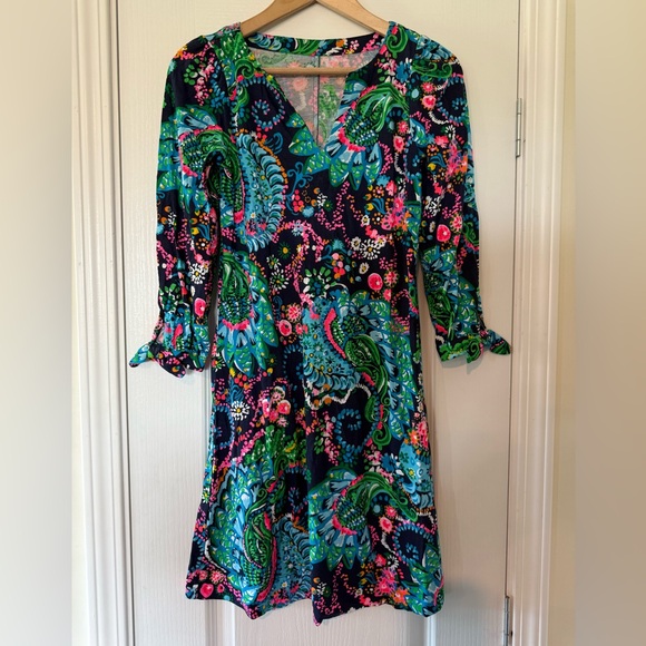 Lilly Pulitzer Cath 3/4 Sleeve Dress - Picture 6 of 11